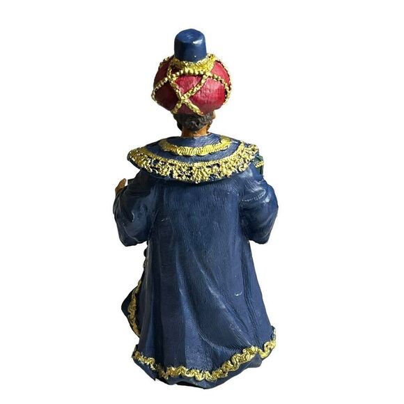 Pier 1 Imports 2 Wise Men Kings Gifts Nativity Hand Painted Resin Figurines 7" - Picture 13 of 15